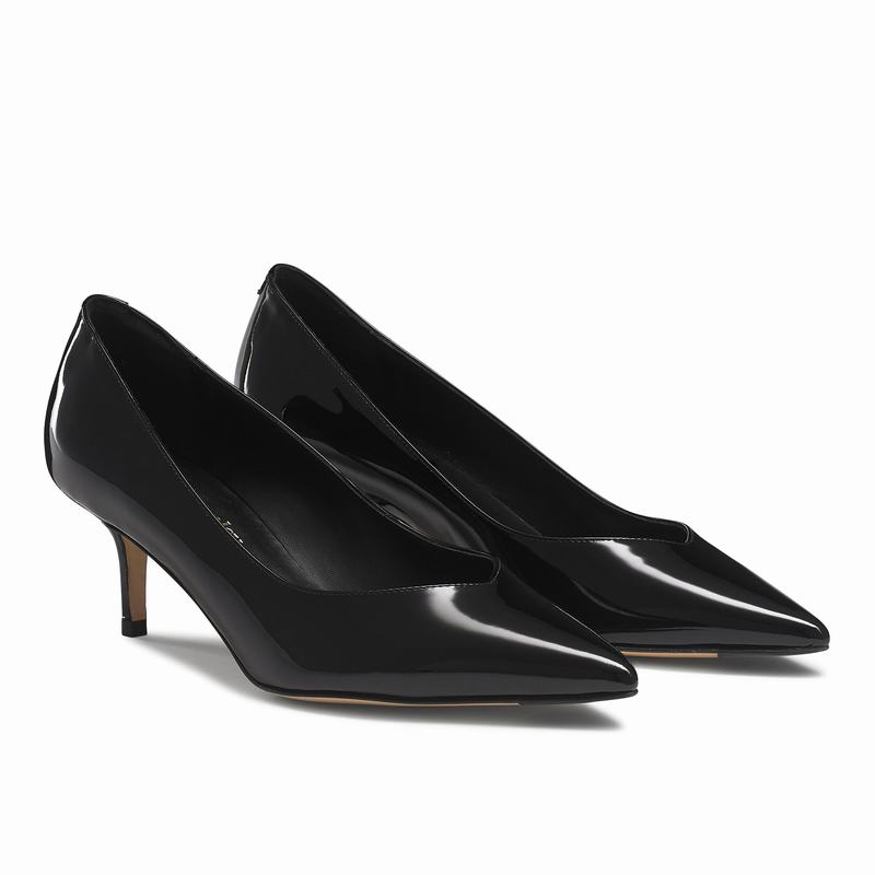 Russell And Bromley 55vcut Pumps Dame Sort | VDK657MR