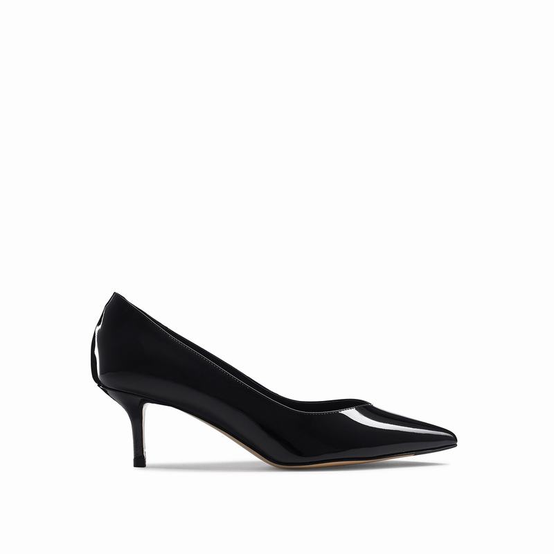 Russell And Bromley 55vcut Pumps Dame Sort | VDK657MR