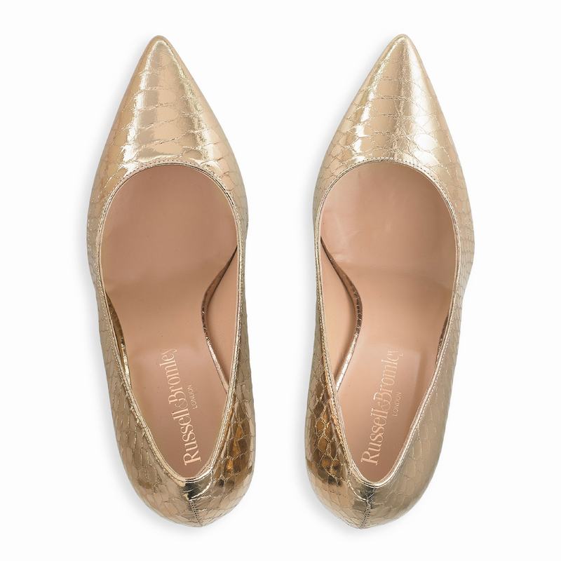 Russell And Bromley 85pump Pumps Dame Metallic | OMG7365GH