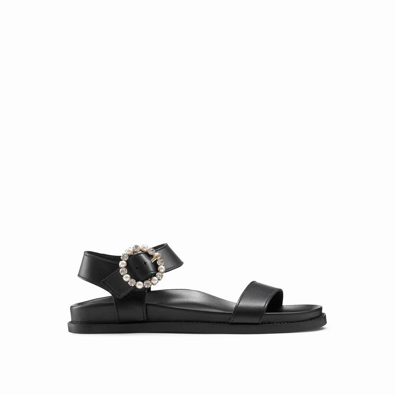 Russell And Bromley Ariel Sandaler Dame Sort | MTX759EJ