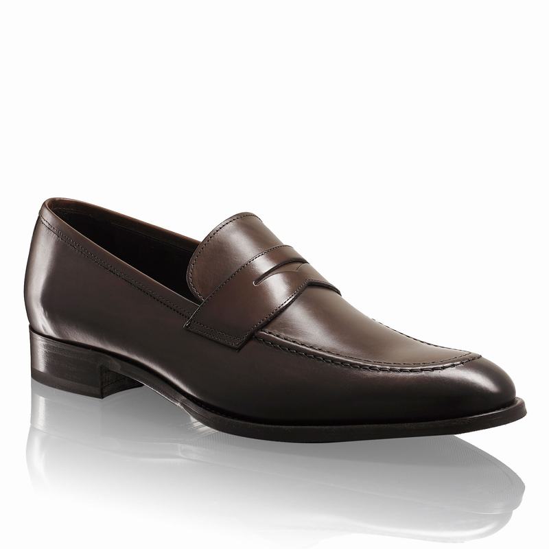 Russell And Bromley Aspen Mokkasiner Herre Brune | PXX7391OH