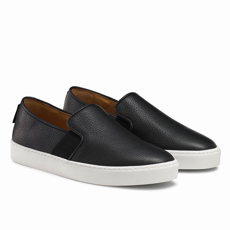 Russell And Bromley Ball Park Slip On Sneakers Dame Sort | RQX4066YI