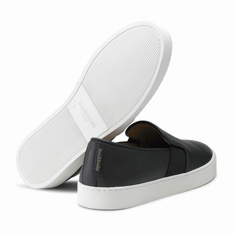 Russell And Bromley Ball Park Slip On Sneakers Dame Sort | RQX4066YI