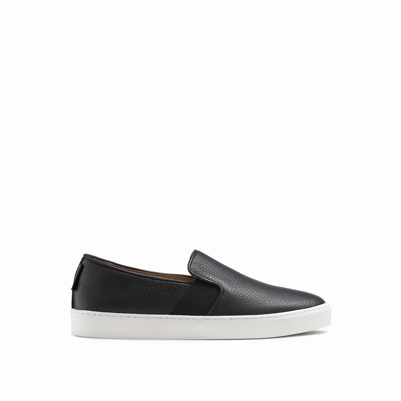 Russell And Bromley Ball Park Slip On Sneakers Dame Sort | RQX4066YI