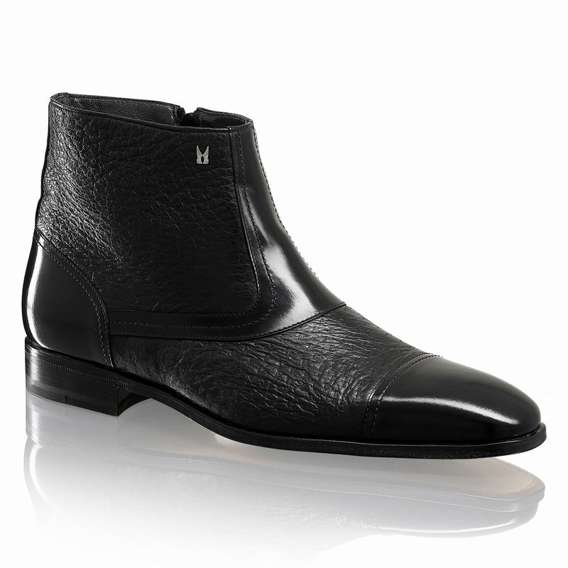 Russell And Bromley Bergamo Chelsea Støvler Herre Sort | BTR2711DF