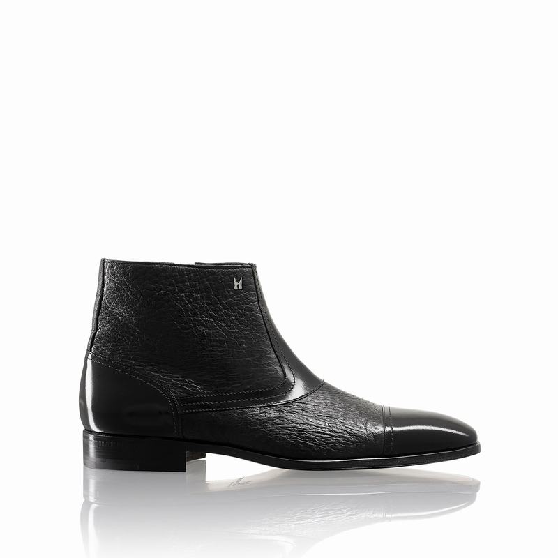 Russell And Bromley Bergamo Chelsea Støvler Herre Sort | BTR2711DF