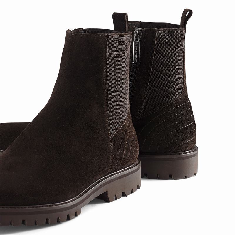 Russell And Bromley Brando Chelsea Støvler Herre Brune | MRV3962WZ