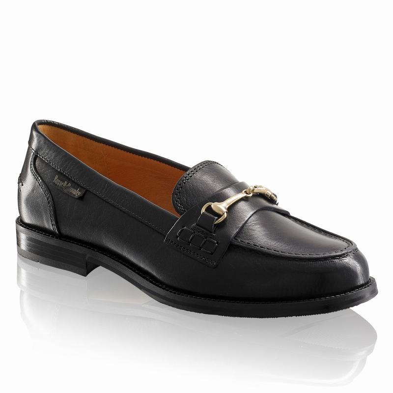 Russell And Bromley Brewster Mokkasiner Dame Sort | MWZ6356ON