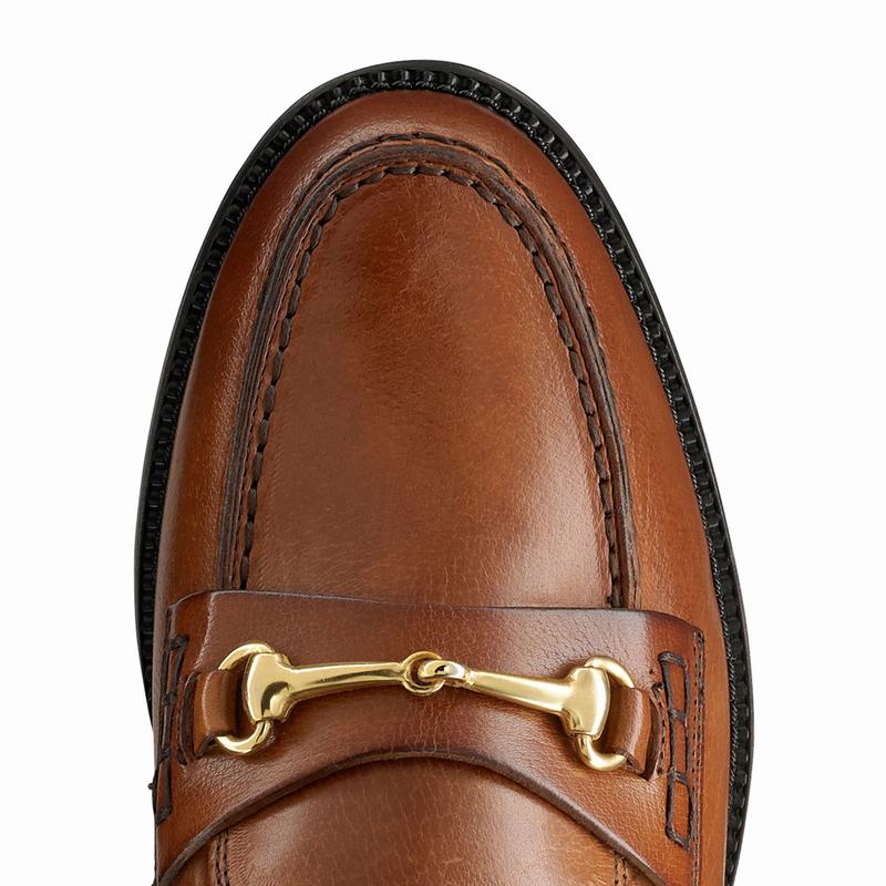 Russell And Bromley Brewster Mokkasiner Dame Brune | WRK7343RD