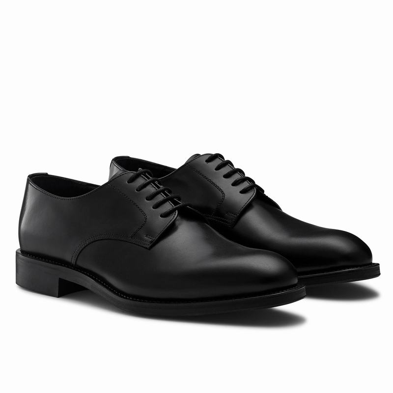 Russell And Bromley Burford Derby Schuhe Herre Sort | BAN5994YV