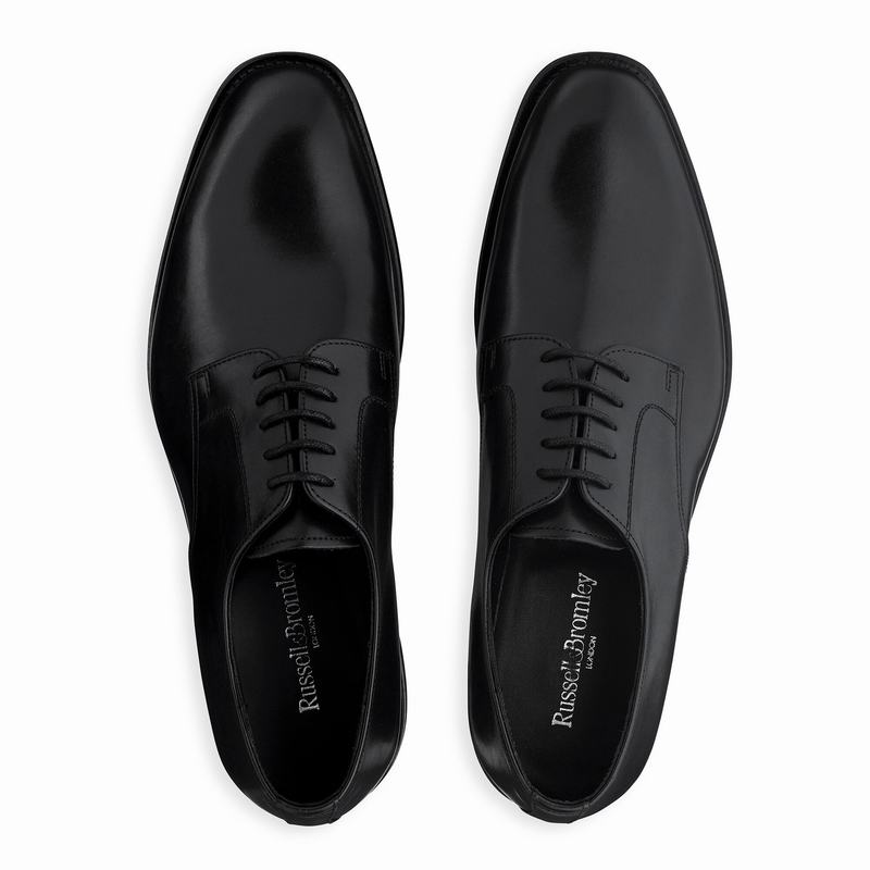 Russell And Bromley Burford Derby Schuhe Herre Sort | BAN5994YV