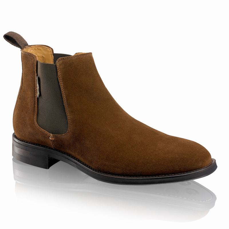 Russell And Bromley Burlington Chelsea Støvler Herre Brune | JOP2255ZE