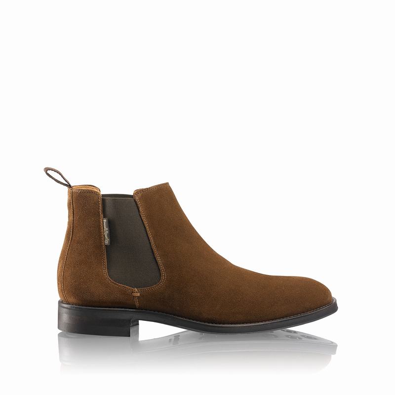 Russell And Bromley Burlington Chelsea Støvler Herre Brune | JOP2255ZE