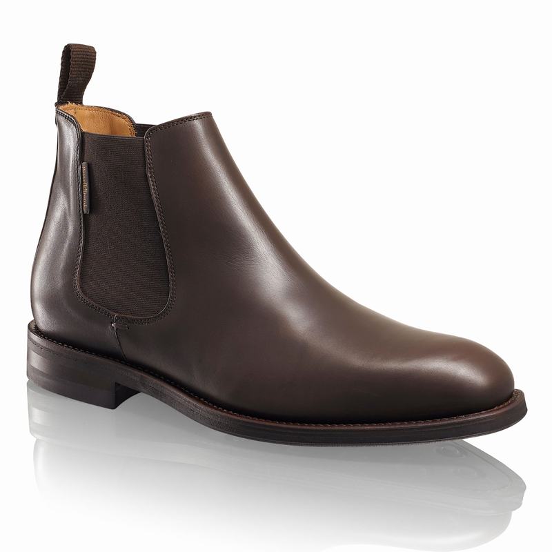 Russell And Bromley Burlington Chelsea Støvler Herre Brune | VHF30100TD