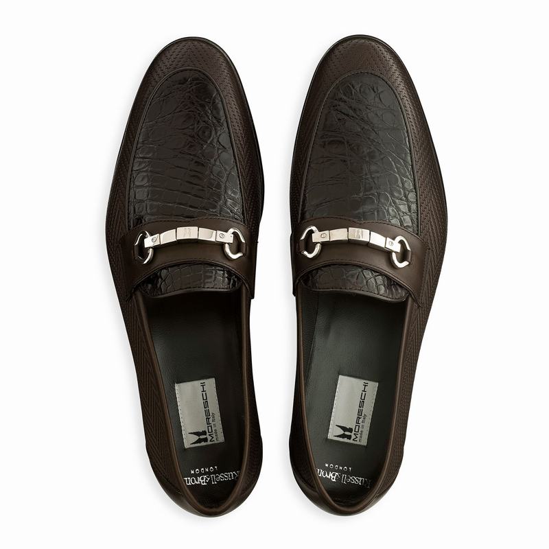 Russell And Bromley Cachet Mokkasiner Herre Brune | NDE320OL