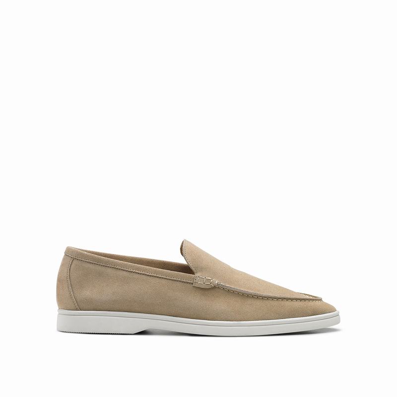 Russell And Bromley Carmel Slip On Sko Herre Khaki | NJX988AD