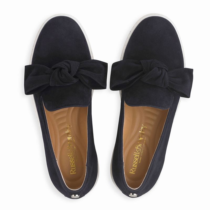 Russell And Bromley Casablanca Slip On Sneakers Dame Blå | HIC9314UL