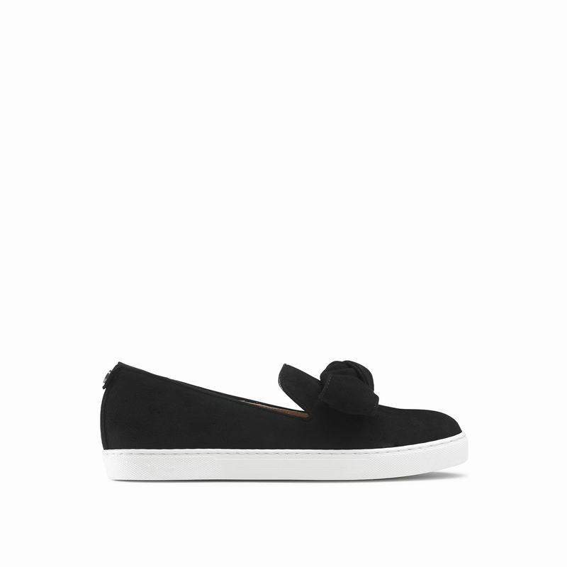 Russell And Bromley Casablanca Slip On Sneakers Dame Sort | HJV8246XJ