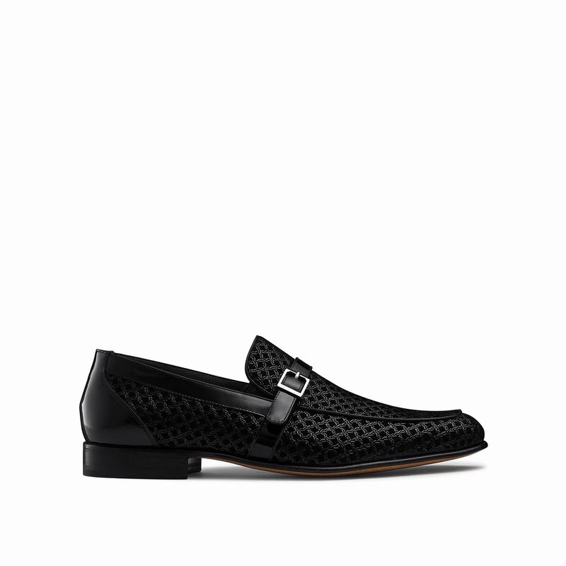 Russell And Bromley Charisma Mokkasiner Herre Sort | UAL7230DY