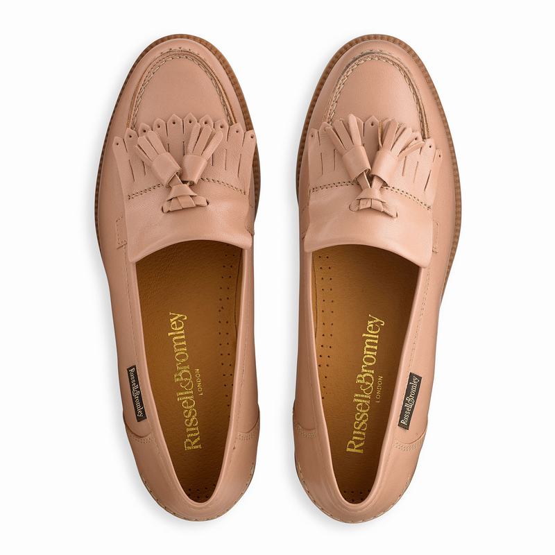 Russell And Bromley Chester Mokkasiner Dame Lyserød | KMU1180LI