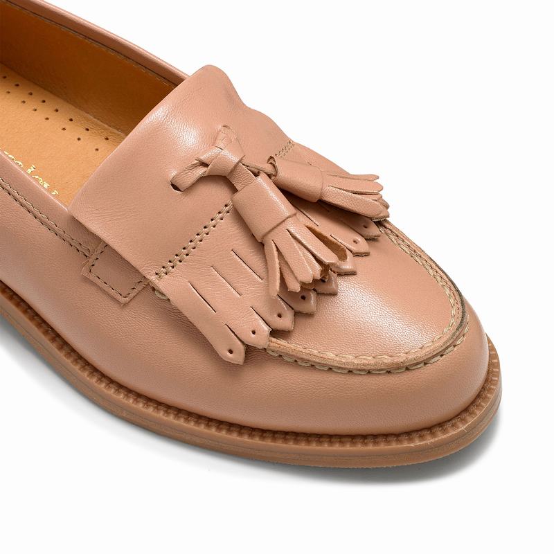 Russell And Bromley Chester Mokkasiner Dame Lyserød | KMU1180LI