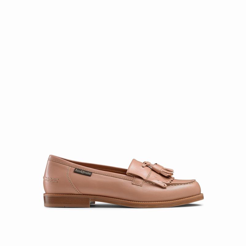 Russell And Bromley Chester Mokkasiner Dame Lyserød | KMU1180LI