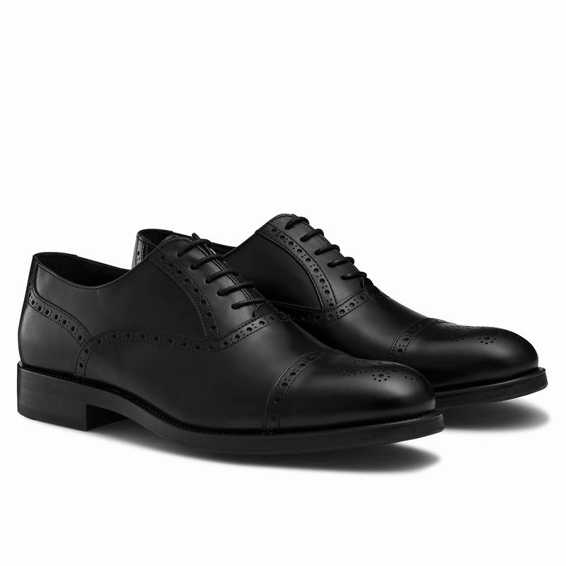 Russell And Bromley Chiltern Brogues Sko Herre Sort | SRX9812ZU