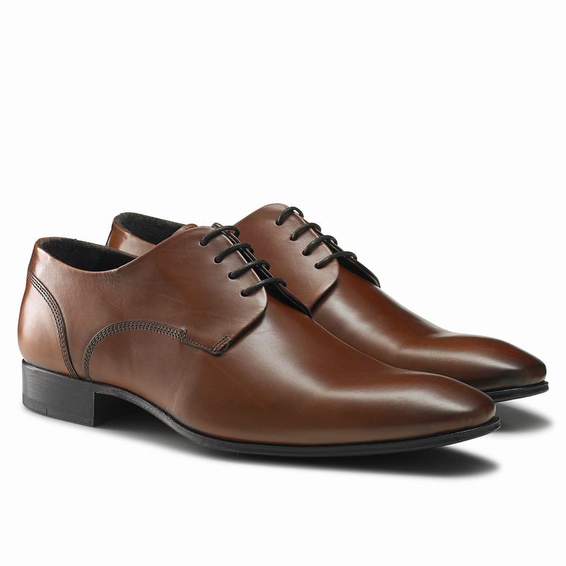 Russell And Bromley City Derby Schuhe Herre Brune | JAA6134TL