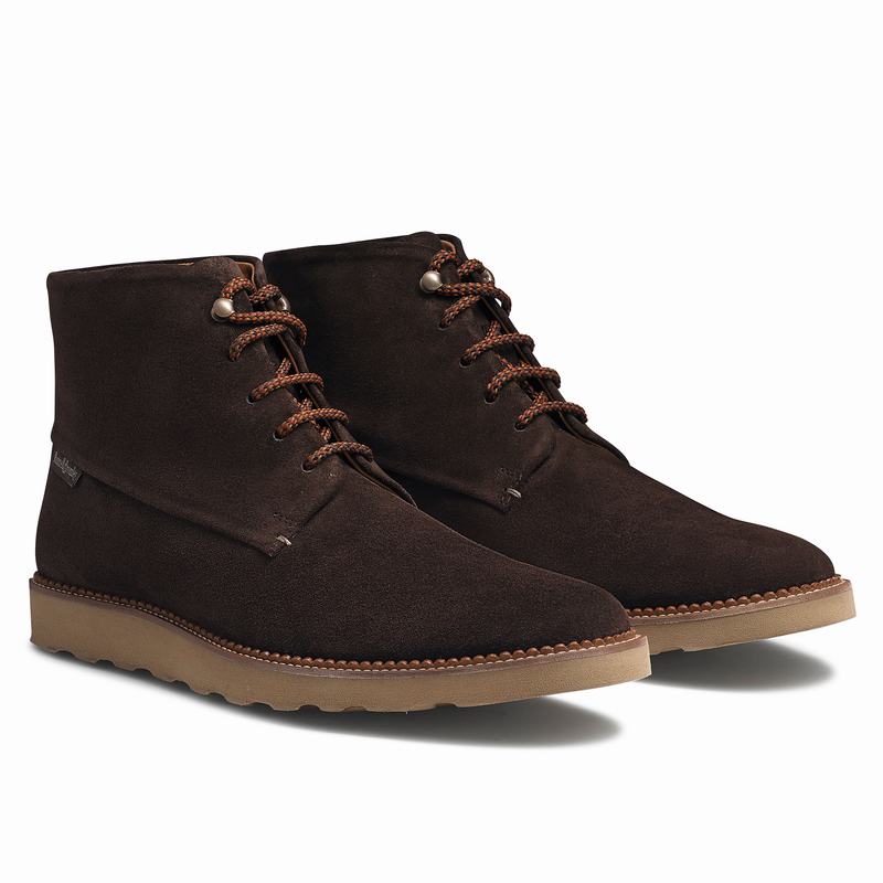 Russell And Bromley Clyde Snørestøvler Herre Brune | VED198TZ