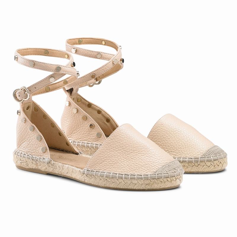 Russell And Bromley Coin Wrap Espadrillos Dame Brune | VPB6061SJ