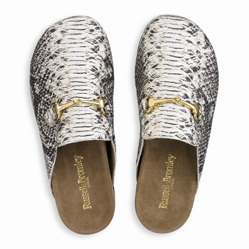 Russell And Bromley Dellacasa Mokkasiner Dame Metallic | KVW9633ML