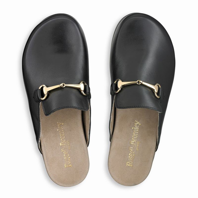 Russell And Bromley Dellacasa Mokkasiner Dame Sort | YKK4573QJ