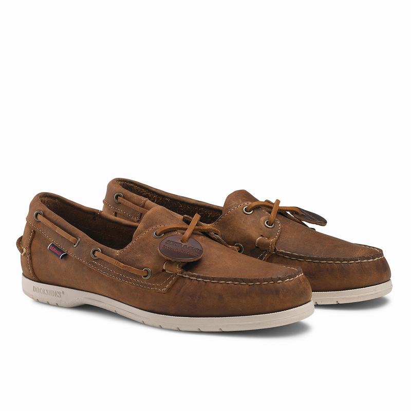 Russell And Bromley Docksides Sejlersko Herre Brune | QKW8367XE