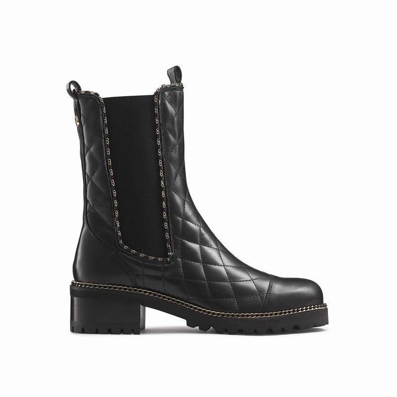 Russell And Bromley Dramaqueen Chelsea Støvler Dame Sort | ZRF4598LF