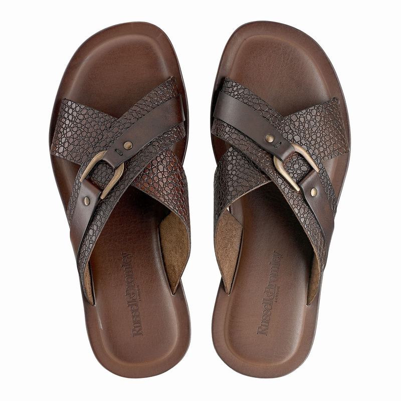 Russell And Bromley Dream Sandaler Herre Brune | DNP8310DT