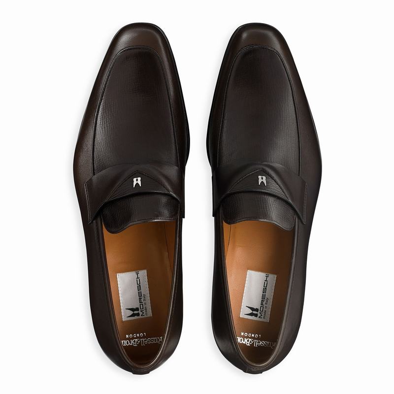 Russell And Bromley Duke Mokkasiner Herre Brune | JAP4534SP