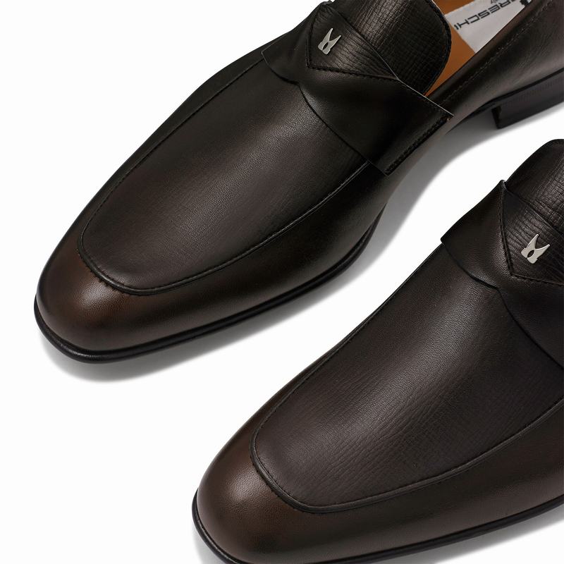 Russell And Bromley Duke Mokkasiner Herre Brune | JAP4534SP