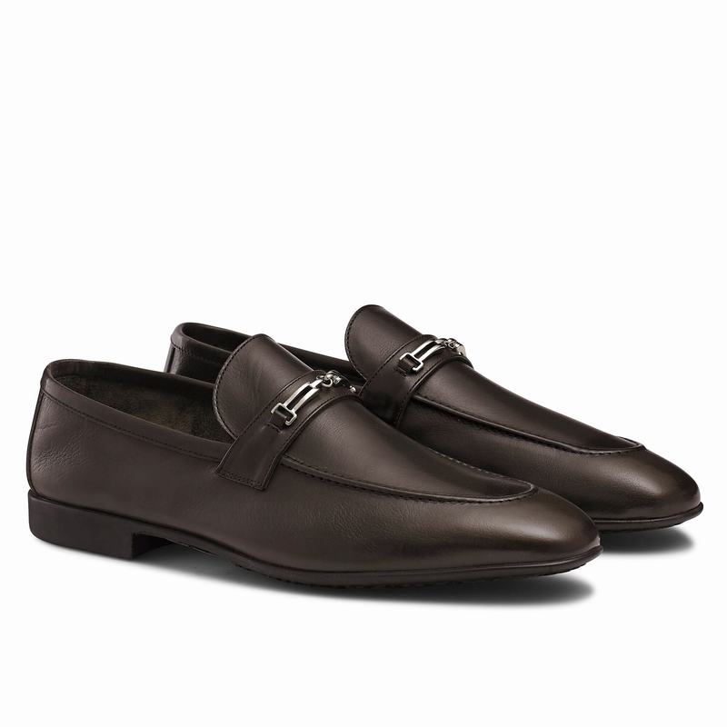 Russell And Bromley Duty Mokkasiner Herre Brune | ORZ2264IH