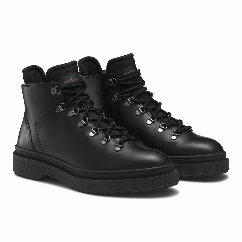 Russell And Bromley Eiger Snørestøvler Herre Sort | STO7077PN