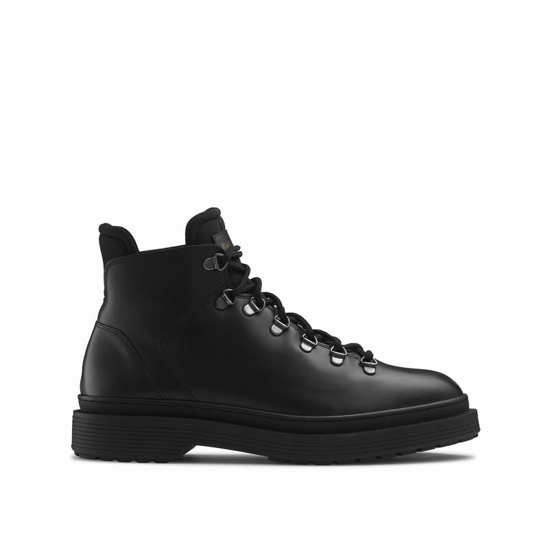 Russell And Bromley Eiger Snørestøvler Herre Sort | STO7077PN