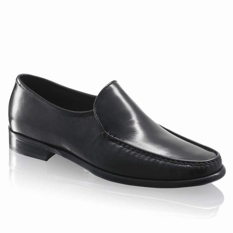 Russell And Bromley Elba Mokkasiner Herre Sort | CMI9933NV