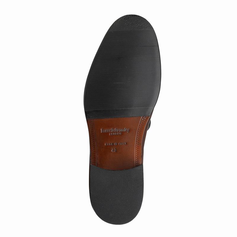 Russell And Bromley Elba Mokkasiner Herre Brune | PZS585ZC