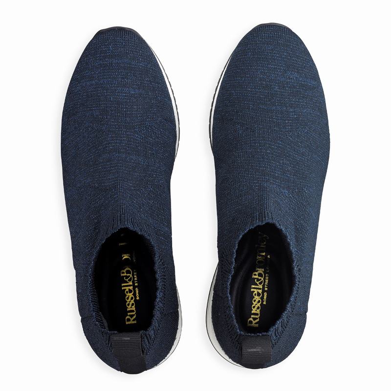 Russell And Bromley Fly By Slip On Sneakers Dame Blå | DIT2249SU