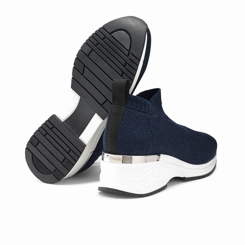 Russell And Bromley Fly By Slip On Sneakers Dame Blå | DIT2249SU