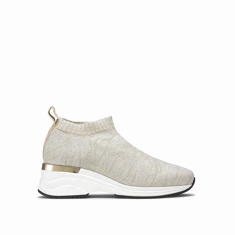 Russell And Bromley Fly By Slip On Sneakers Dame Metallic | DXW9923SC