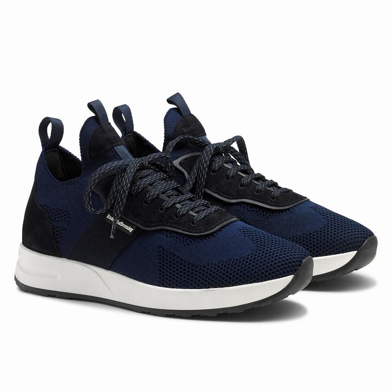 Russell And Bromley Fly Guy Lave Sneakers Herre Blå | ECL6327GU