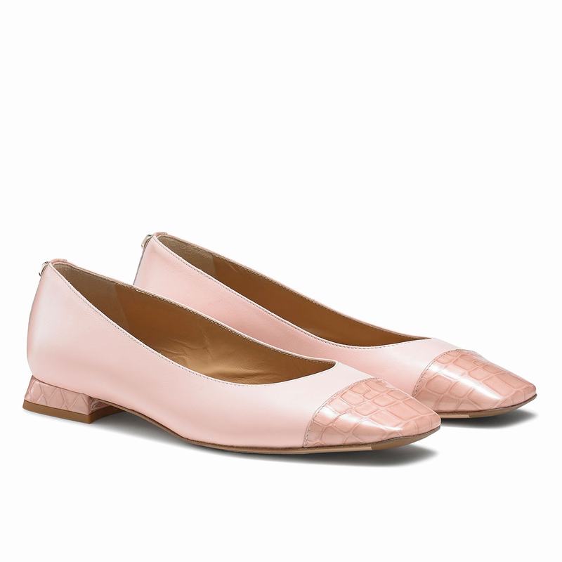 Russell And Bromley Fondant Balletsko Dame Lyserød | BCY8813MT