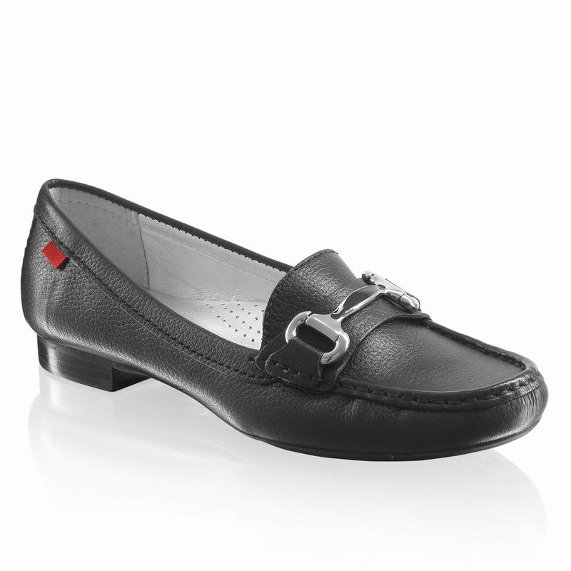 Russell And Bromley Grand Mokkasiner Dame Sort | PEN3067WB