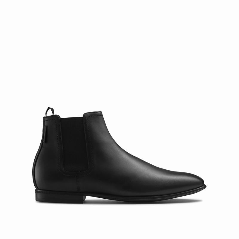 Russell And Bromley Highline Chelsea Støvler Herre Sort | MAT6391NC