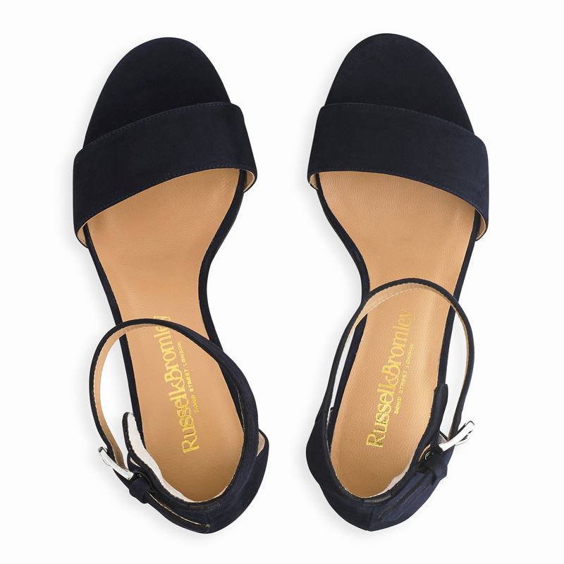 Russell And Bromley Ittakestwo Sandaler med Hæl Dame Blå | JHP9317OK